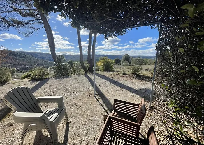 Maison Provencale, Vue - 8 Pers. - Fr-1-822-21 *