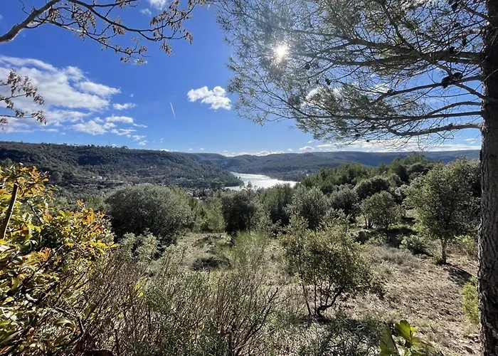 Maison Provencale, Vue - 8 Pers. - Fr-1-822-21 Holiday home Esparron-de-Verdon